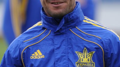 Сергій Ребров у формі збірної України