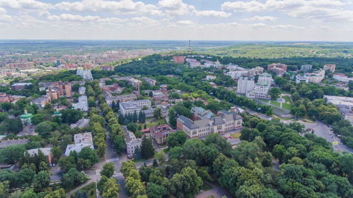 Полтава краєзнавчий музей вид згори