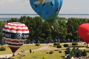 Черкаси панорама міста і Дніпро