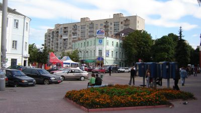 Хмельницький Проскурівська вулиця центр