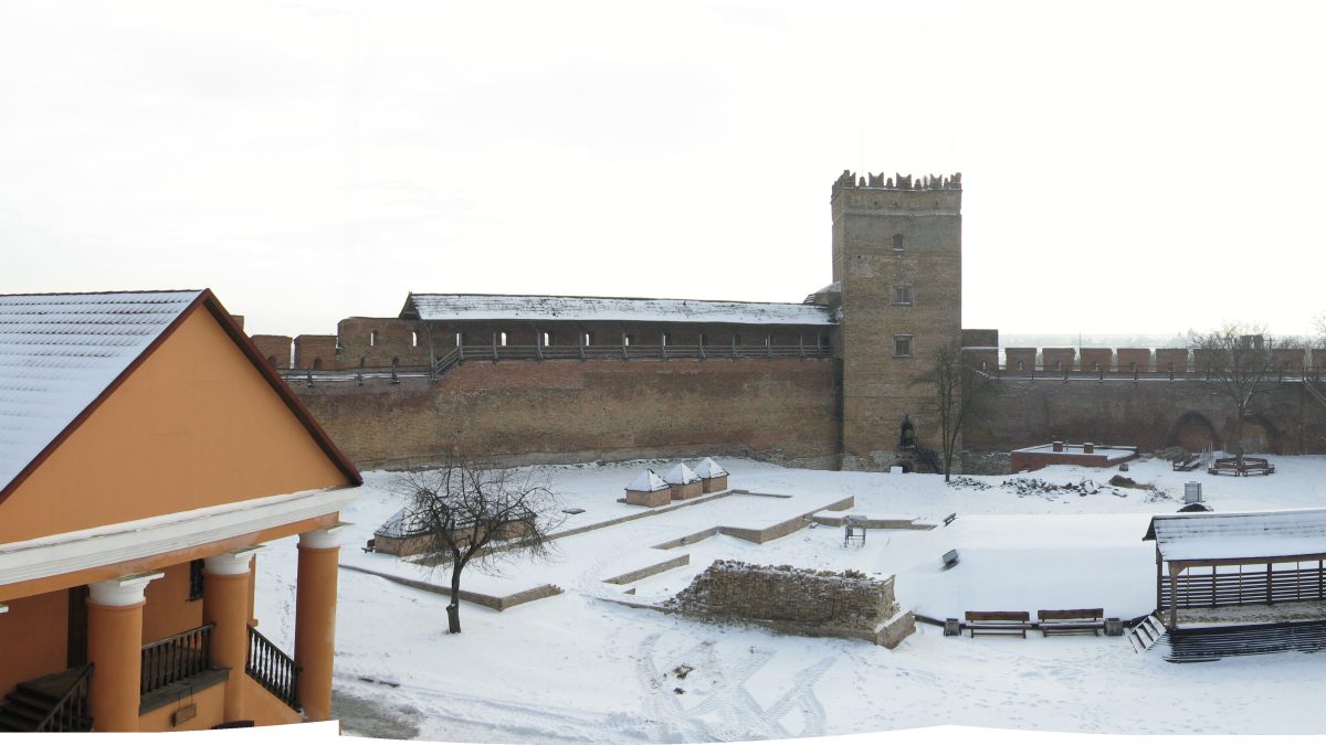 Луцьк замок Любарта панорама