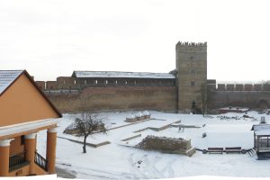 Луцьк замок Любарта панорама