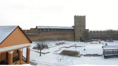 Луцьк замок Любарта панорама